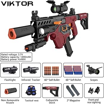 Amazon.com: SOFITEN Toy Gun Automatic Sniper Rifle with Tactical